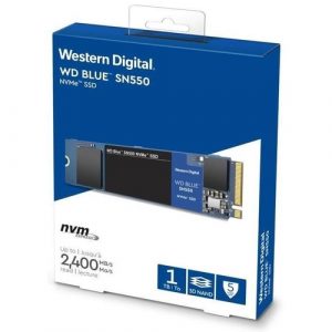Wd Blue Sn550 Ssd M.2 2280 1TB Pcie Nvme 2400MB/s - WDS100T2B0C