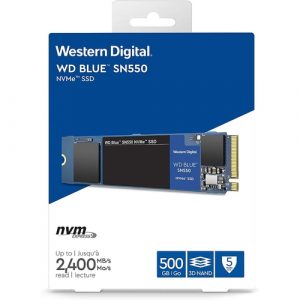 Wd Blue Sn550 Ssd M.2 2280 500gb Pcie Nvme 2400MB/s - WDS500G2B0C