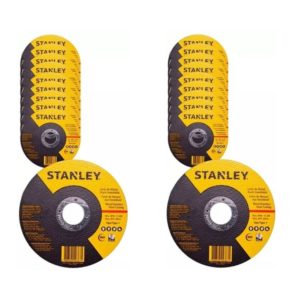 Disco de Corte Fino Inox Metal Stanley 4″1/2 Kit com 25