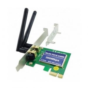 Placa Rede Pci-express C/ Espelho Perfil Baixo Fpr-300m Feasso