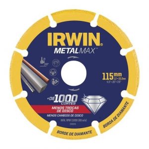 Disco De Corte Diamantado Para Metais 115 Mm - Metalmax - Irwin