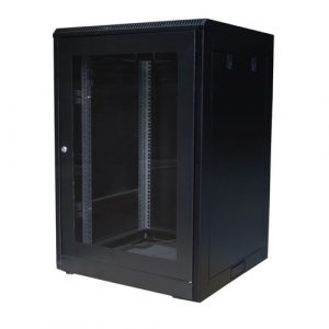 Rack de Piso c/Porta de Acrílico 16U X 570 Pto Texturizado