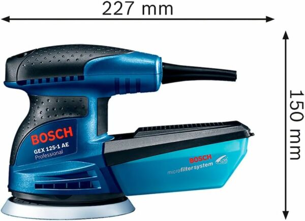 Lixadeira Roto Orbital 5 POL GEX 125-1 AE Professional BOSCH - Imagem 2