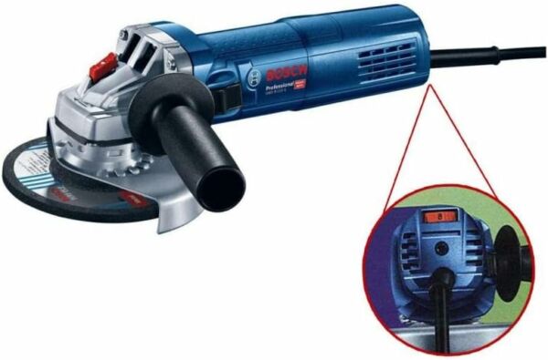 Esmerilhadeira Angular 5 POL 900W Gws 9-125 S com Controle de Velocidade + 3 Discos BOSCH - Imagem 2