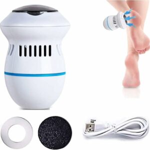 Removedor Calosidade Recarregavel Calos Limpeza Vacuo Pedicure Eletronico