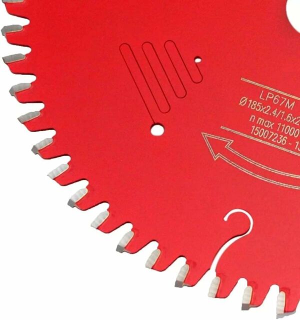 Disco de Serra 185 mm (7.1/4") 60 Dentes - LP67M-001 - Freud - Imagem 2