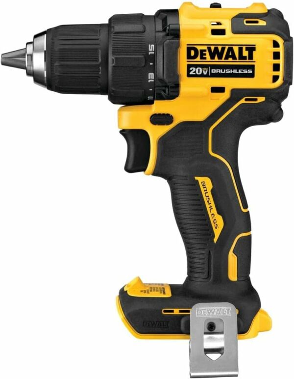 Parafusadeira e Furadeira Impacto 1/2 Pol. Bateria 20V 1,3 Ah Lítio Bivolt 2 Bat , DeWalt - Imagem 2