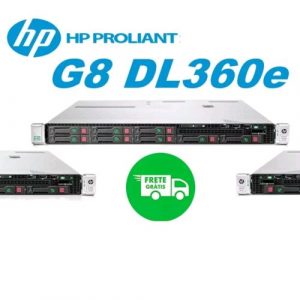 Servidor HP G8 2 Processadoes Octa-core 8RAM