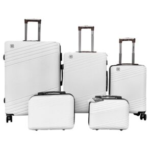 Conjunto Mala e Frasqueira de Viagem 5 Peças
