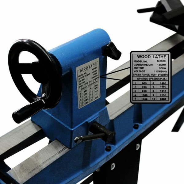 Torno para Tornear Madeira, com apoio 110V 550W - WL1236 - Strom - Imagem 5
