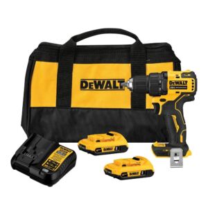 Parafusadeira e Furadeira Impacto 1/2 Pol. Bateria 20V 1,3 Ah Lítio Bivolt 2 Bat , DeWalt