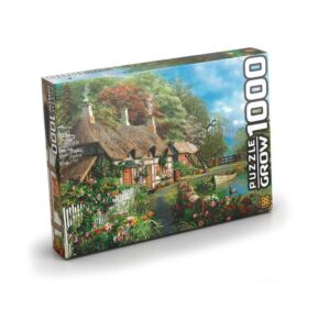 Quebra-Cabeças Casa no Lago 1000 Peças Grow
