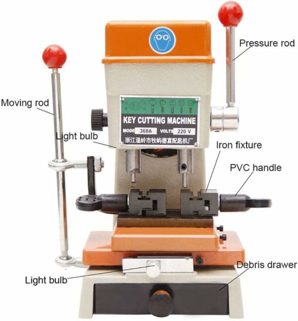 Copiadora De Chaves Pantográfica Máquina Automática - Imagem 6