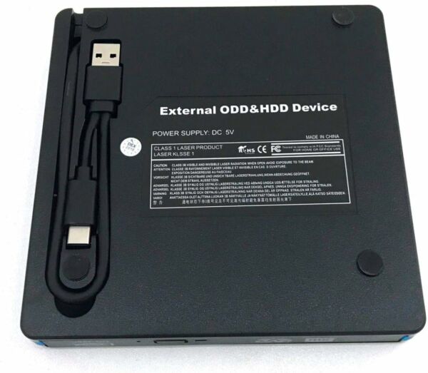 Gravador E Leitor Dvd/cd Usb 3.0 C/type C Slim Externo - Imagem 4