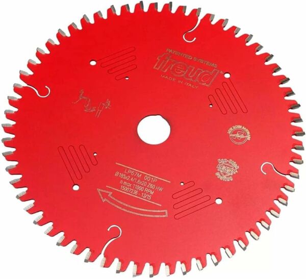 Disco de Serra 185 mm (7.1/4") 60 Dentes - LP67M-001 - Freud - Imagem 4