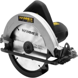 Serra Circular Hammer 1100w 185mm 100% Rolamentada 127v SC1100