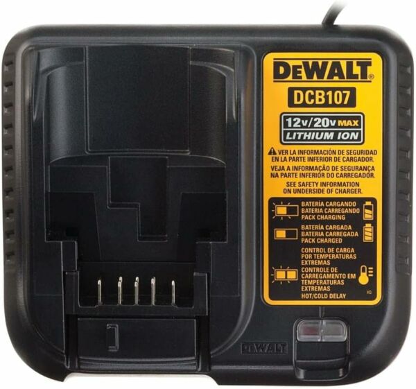 Parafusadeira e Furadeira Impacto 1/2 Pol. Bateria 20V 1,3 Ah Lítio Bivolt 2 Bat , DeWalt - Imagem 4