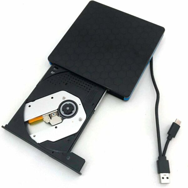 Gravador E Leitor Dvd/cd Usb 3.0 C/type C Slim Externo - Imagem 3