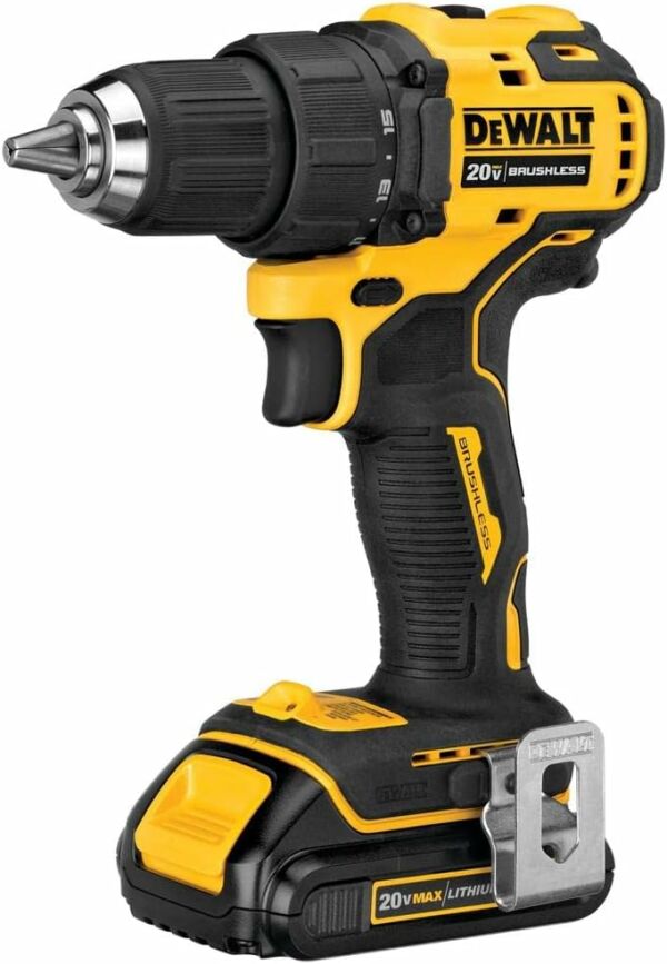 Parafusadeira e Furadeira Impacto 1/2 Pol. Bateria 20V 1,3 Ah Lítio Bivolt 2 Bat , DeWalt - Imagem 5