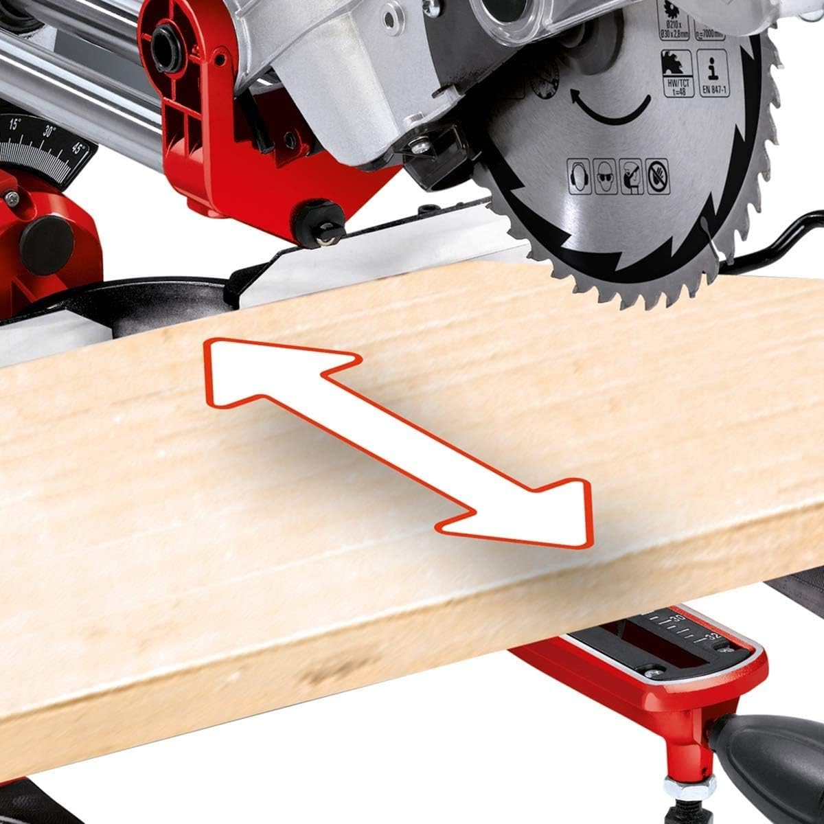 Serra Esquadria Telescópica Dupla Inclinação 2100w - Einhell - Imagem 3