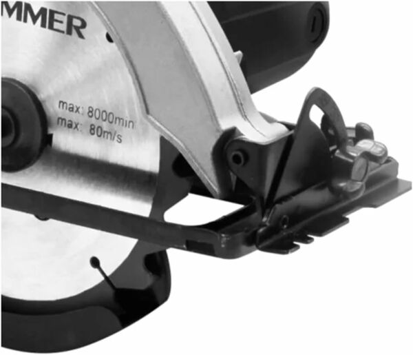 Serra Circular Hammer 1100w 185mm 100% Rolamentada 127v SC1100 - Imagem 5