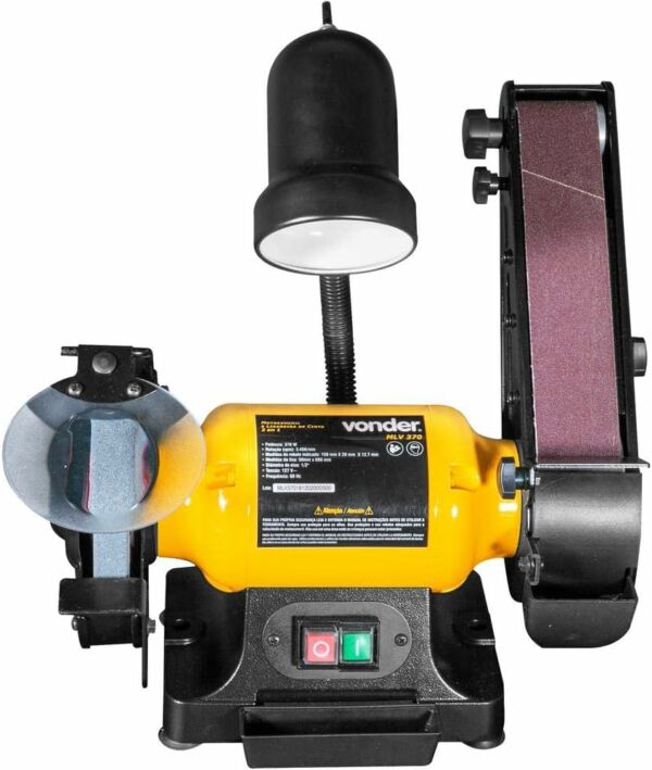 Moto Esmeril e Lixadeira de Cinta 370W 2 em 1 - MLV370 - Vonder (220V) - Imagem 2