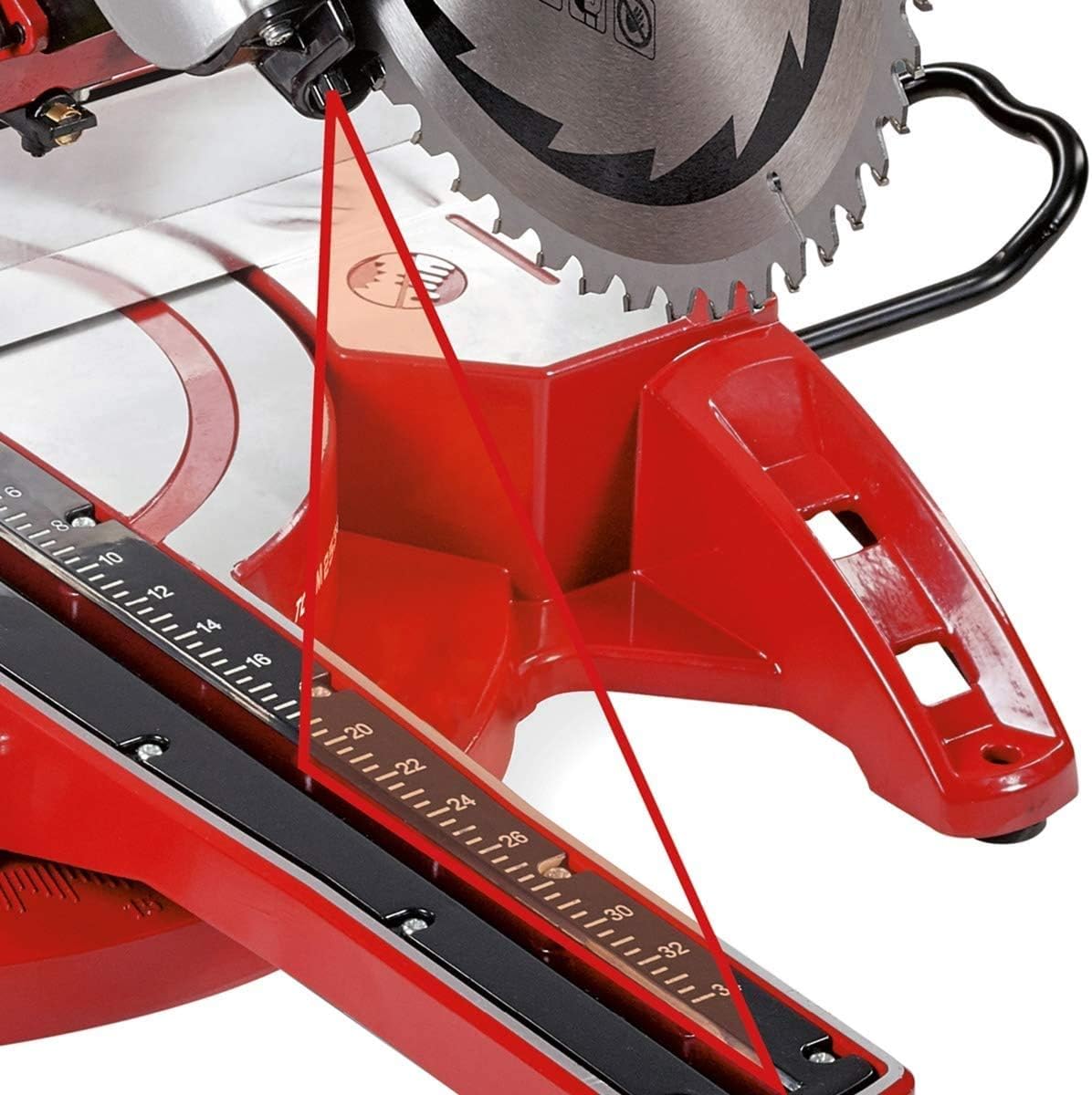 Serra Esquadria Telescópica Dupla Inclinação 2100w - Einhell - Imagem 5