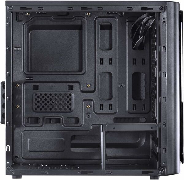 Gabinete Mid-Tower Venus Preto com 2 Fans LED 7 Vermelho VENPTVM2FCA - PCYES - Imagem 8