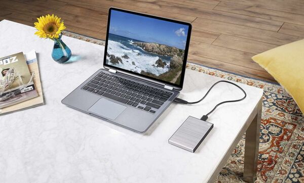 HD Externo Seagate 2TB Backup Plus Slim USB 3.0 2,5" Prata - Imagem 3