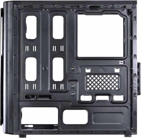 Gabinete Mid-Tower Venus Preto com 2 Fans LED 7 Vermelho VENPTVM2FCA - PCYES - Imagem 6