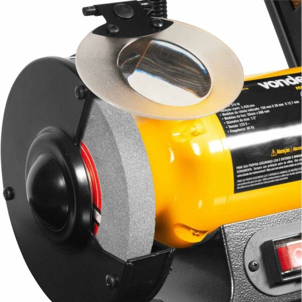 Moto Esmeril e Lixadeira de Cinta 370W 2 em 1 - MLV370 - Vonder (220V) - Imagem 4