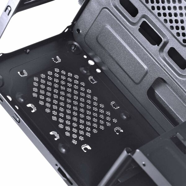 Gabinete Mid-Tower Venus Preto com 2 Fans LED 7 Vermelho VENPTVM2FCA - PCYES - Imagem 7