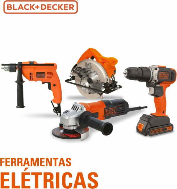 Esmerilhadeira 4 1/2 - G650 127v - Black Decker - Imagem 5