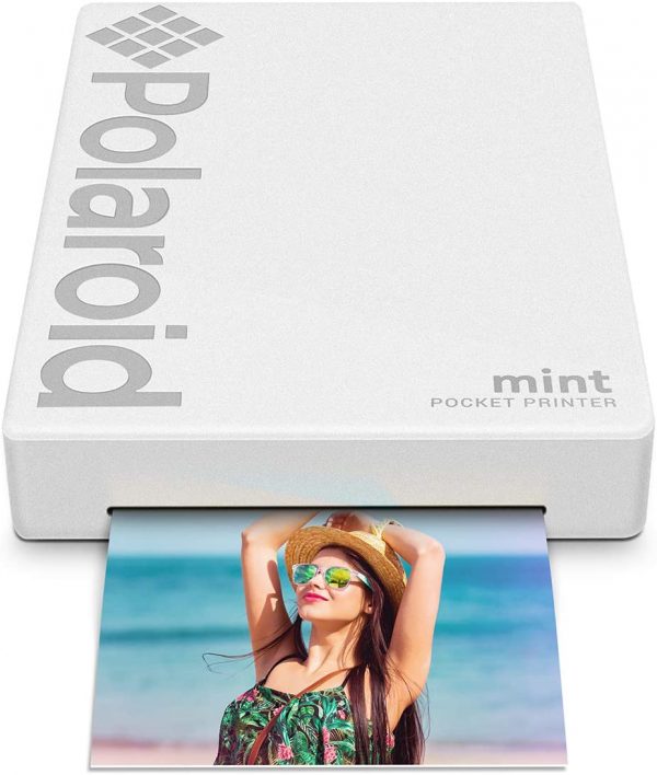 Polaroid Mint Impressora de bolso Bluetooth Android & iOS - Branco
