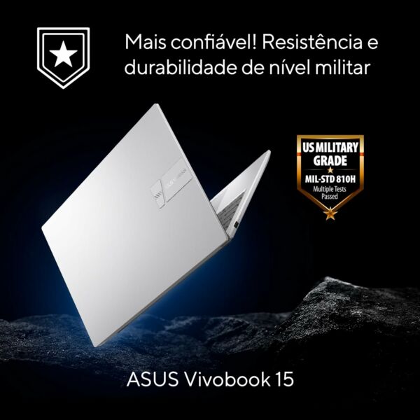 Notebook ASUS Vivobook 15 Intel Core i5 8 GB 512GB SSD W11 Home - Imagem 4