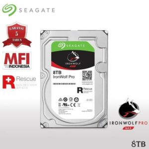 HD Interno Seagate NAS IronWolf Prata 8TB ST8000VN0022