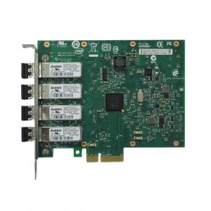 Placa De Rede Server Placa De Rede Server Intel E1g44hfblk Pci-Ex X4 Chip 82580 Quad Port Lc Fiber 1