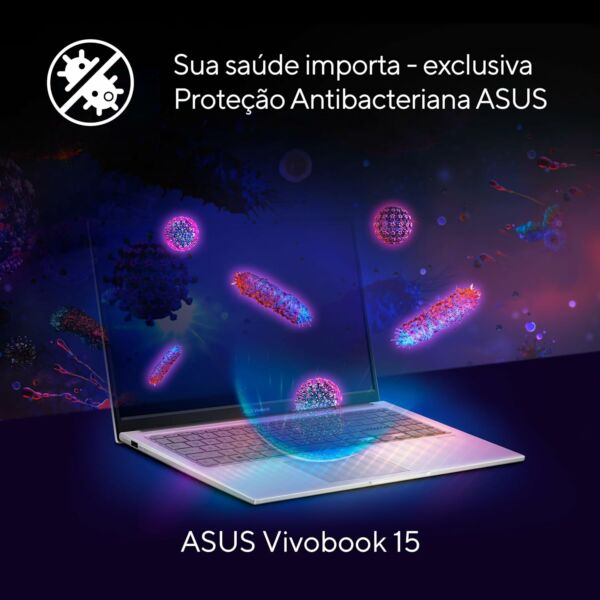 Notebook ASUS Vivobook 15 Intel Core i5 8 GB 512GB SSD W11 Home - Imagem 6