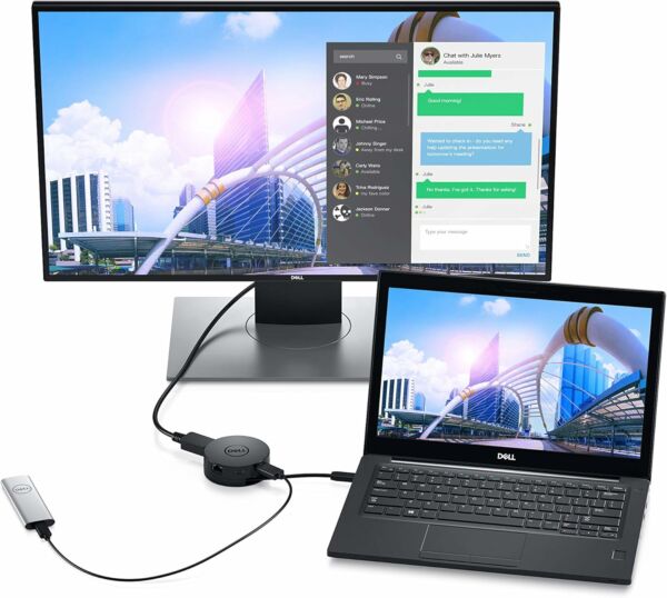 Adaptador Móvel USB-C Dell Bases e Docking Stations - Imagem 4