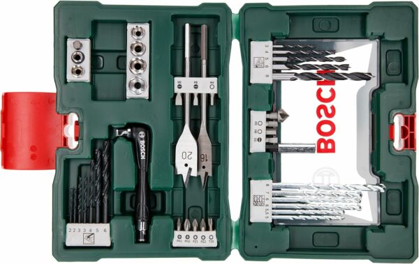 Jogo de Brocas Soquetes e Bits Kit V-Line 41 peças Bosch - Imagem 4