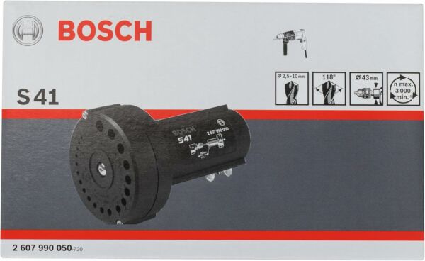 Afiador De Brocas Manual Aço Rápido 2,5 A 10mm S41 Bosch - Imagem 3