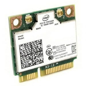 Placa de Rede WiFi/Bluetooth - Mini PCI-E - Intel Wireless-AC 7260 (p/ notebooks)