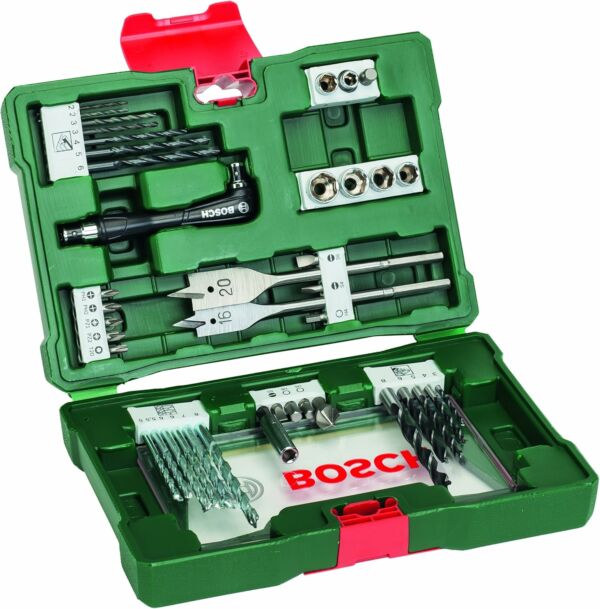 Jogo de Brocas Soquetes e Bits Kit V-Line 41 peças Bosch - Imagem 7