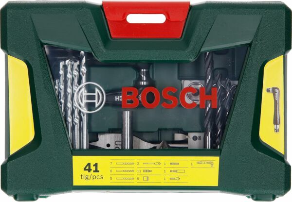 Jogo de Brocas Soquetes e Bits Kit V-Line 41 peças Bosch - Imagem 6