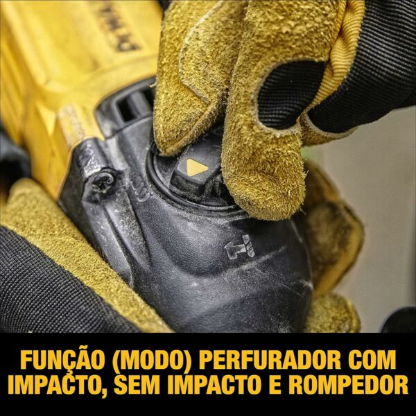 Martelete Rompedor SDS Plus de 1" (26mm) 800W com Maleta 110V D25133K Dewalt - Imagem 7