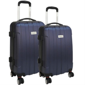 Conjunto de Malas Primicia com duas peças Berlim M e G Azul Marinho