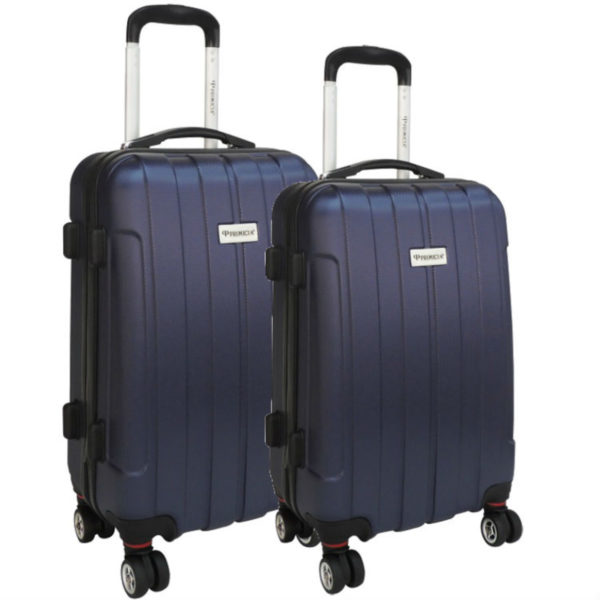 Conjunto de Malas Primicia com duas peças Berlim M e G Azul Marinho