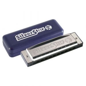 Gaita Hohner Harmônica Silver Star 504/20 Em C (dó)