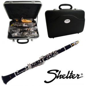 Clarinete SIB 17 Chaves C/ Estojo - Shelter