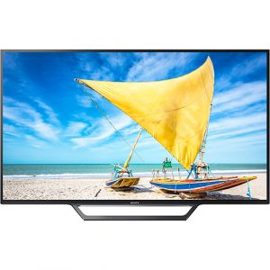 Smart TV LED 32" Sony KDL-32W655D WXGA Conversor Digital 2 HDMI 2 USB Wi-Fi Foto Sharing Plus Miracast Preta
